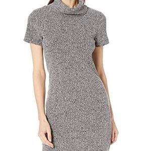 Lark & Ro Short Sleeve Knit Sweater Dress